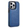 iPhone 16 Pro Max Leather Wallet case 6.9″  –  Blue - Blue